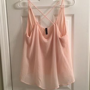 Spaghetti strap tank